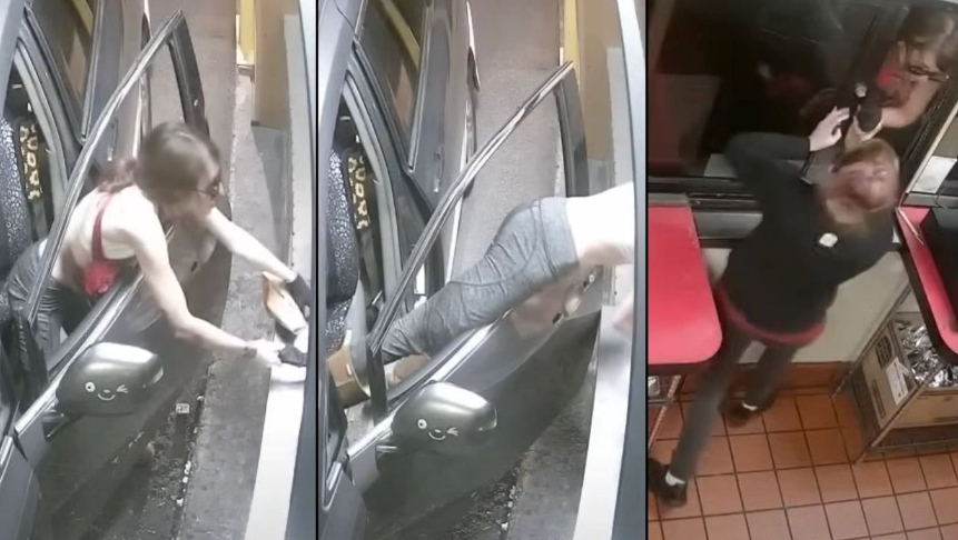 Woman Robs Woman ‘Robs’ Fast Food Drive-Through with a Knife (Video) – The Daily Crime