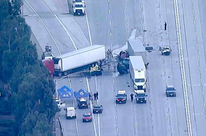 3 Killed After Drugged Truck Driver Crashes into Vehicles on Highway ...