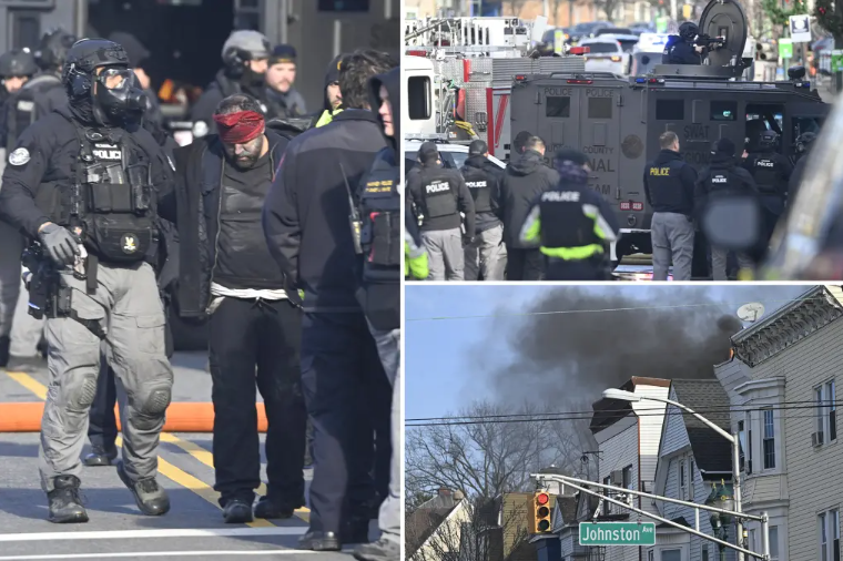 Man Killed with Bow and Arrow Before Armed Suspect Engages in Fiery ...